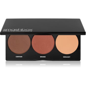 Smashbox Step-By-Step Contour Palette Patela pentru conturul fetei - imagine 2